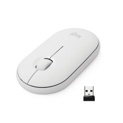 LOGITECH  M350 PEBBLE Blanc