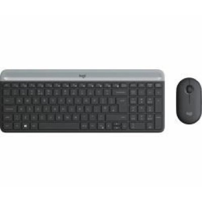 LOGITECH  Mk470 Wireless Keyboard And Mouse Noir German QWERTZ