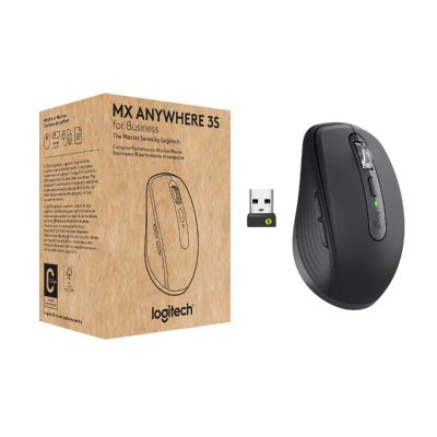 LOGITECH  MX Anywhere 3S souris Droitier RF sans fil + Bluetooth Laser 8000 DPI
