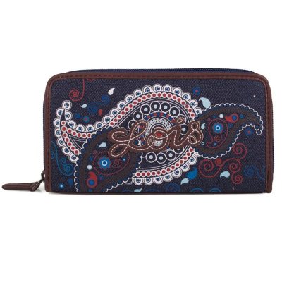 LOIS  Grand Porte monnaie Jean pour femme