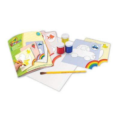 GOLIATH Loisirs Cr&eacute;atifs Mon 1er Kit De Peinture Refrech Crayola - La Bo&icirc;te