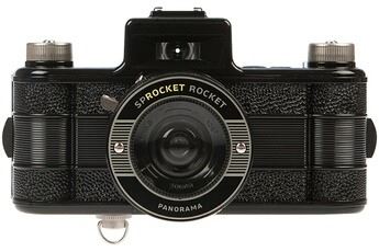 LOMOGRAPHY  Sprocket Rocket Camera - Black