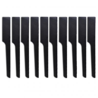 VIDAXL Lot de 10 lames pour scie pneumatique 24 dents & 32 dents