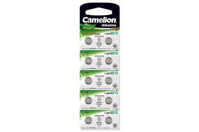  Lot de 10 piles bouton 1,5v ag13 a76 lr44 357 157 gp76a sr44w