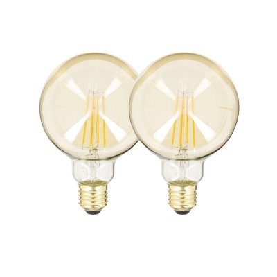 XANLITE Lot de 2 ampoules LED, culot E27, 806 Lumens 1800K
