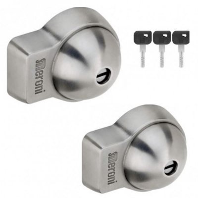 MERONI SERRATURE Lot De 2 Antivols Meroni Ufo+ Ouvertures Fr&eacute;quentes Pour Utilitaire