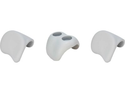 HABITAT ET JARDIN Lot de 2 appuie-t&ecirc;tes et 1 porte-gobelet pour spa