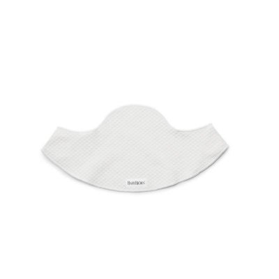 BABYBJORN Lot de 2 bavoirs pour porte-b&eacute;b&eacute; Move et Mini blancs