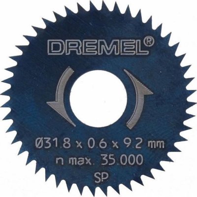 DREMEL Lot de 2 lames de scie  circulaire