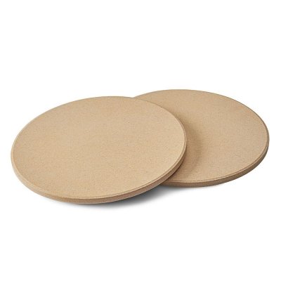 NAPOLEON Lot de 2 pierres &agrave; pizza &oslash; 24,5 cm  pour barbecue