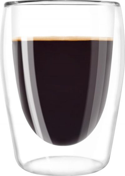 MELITTA Lot de 2 Verres &agrave; Caf&eacute; Long  200 ml