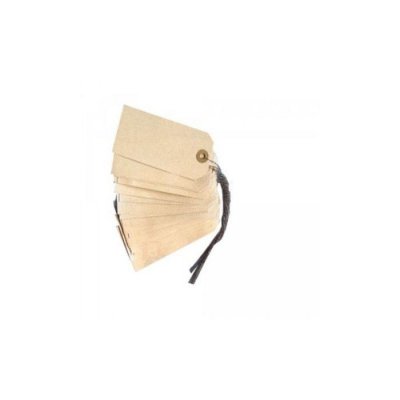 APLI Lot de 200 &eacute;tiquettes am&eacute;ricaines -  - 120 x 57 mm - Beige