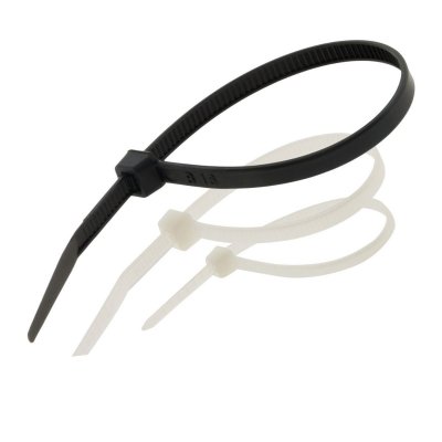 ZENITECH Lot de 250 colliers, Diam.25 &agrave; 50 mm, L.100, 140 ou 180mm mm
