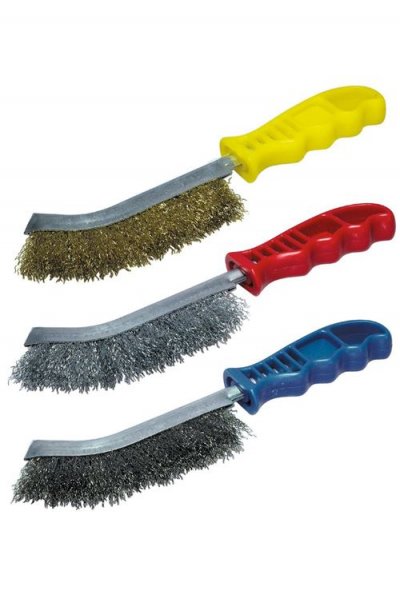 WOLFCRAFT Lot de 3 Brosses &agrave; Main Ergonomiques -  2138000