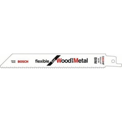 BOSCH Lot De 5 Lames De Scie Sabre  Pro S922hf Bois / M&eacute;tal