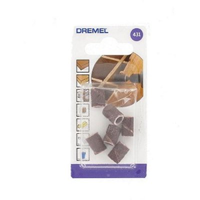 DREMEL Lot de 6 bandes pon&ccedil;age 1/4  2615043132