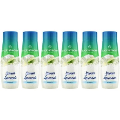 SODASTREAM Lot de 6 Concentr&eacute;s LIMONADE  - 440ml 