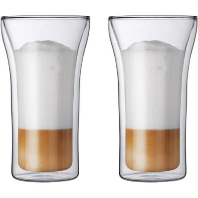 BODUM Lot de 6 verres double paroi 10cl+20cl+40cl -  - 11 &agrave; 20 cl