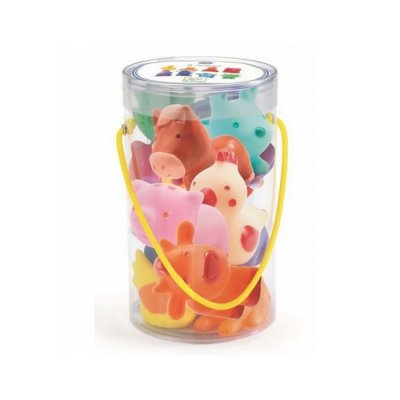 DJECO Lot De 7 Animaux Troopo-Farm - 
