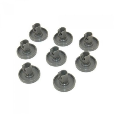 GENERIQUE Lot de 8 roulettes de panier inf&eacute;rieur pour lave-vaisselle ikea &eacute;quivalent &agrave; 50286965004