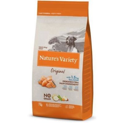 NATURE?S VARIETY Lot Nature's Variety - Original No Grain Mini Adult saumon (2 x 7 kg)