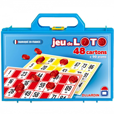 DUJARDIN Loto 48 cartons Multicolore 