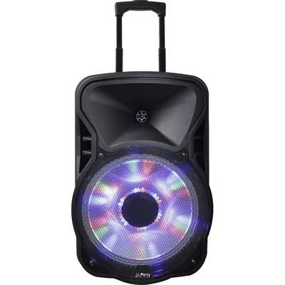 PARTY LIGHT &SOUND LOTRONIC Party 15LED - Enceinte sans fil Bluetooth - Noir