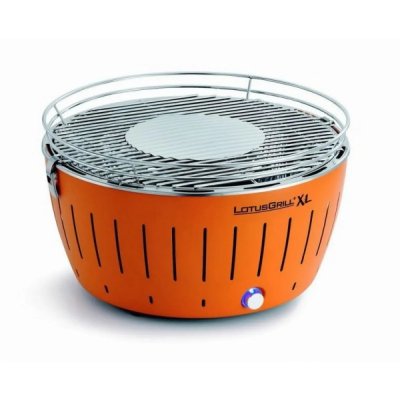 LOTUSGRILL  barbecue de table grill au charbon mod&egrave;le xl 43.5 cm mandarine