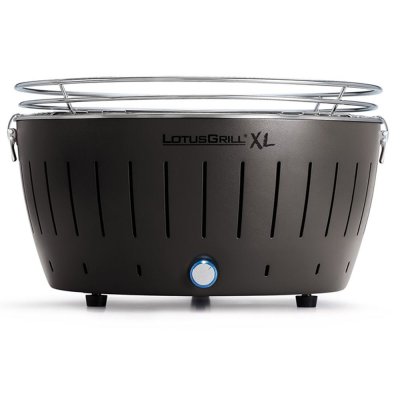 LOTUSGRILL  - Barbecue XL NOIR avec piles et c&acirc;ble d'alimentation USB