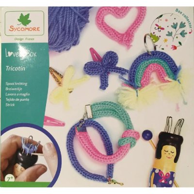 AU SYCOMORE Lovely box pm tricotin CRE11015