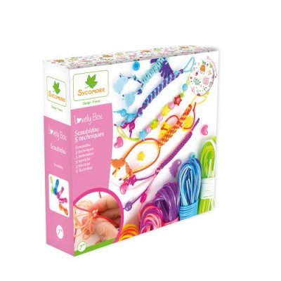 AU SYCOMORE Lovely Box : Scoubidou aille Unique Coloris Unique