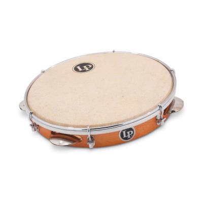 LATIN PERCUSSION LP  LP3010N PANDEIRO BRAZILIAN 10"" PEAU NATURELLE