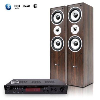 LTC  Pack Hifi / Home-Cin&eacute;ma WH amplificateur 2 x 50W