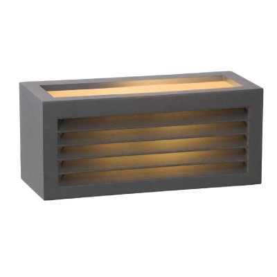 LUCIDE  DIMO - Applique Murale Ext&eacute;rieur - IP54 - Noir