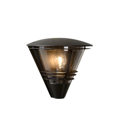 LUCIDE  LIVIA - Applique Murale Ext&eacute;rieur - IP44 - Noir - 11812-01-30