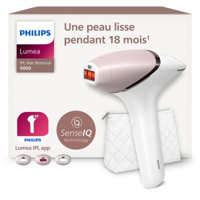 PHILIPS Lumea IPL BRI955/01 S9000 Technologie lumi&egrave;re puls&eacute;e - sans fil