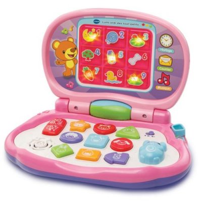 VTECH BABY Lumi ordi des tout-petits rose