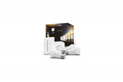 PHILIPS HUE Lumi&egrave;re connect&eacute;e Philips HWA 10.5W E27 x3 sw 