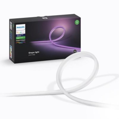 PHILIPS HUE Lumi&egrave;re d'ambiance Outdoor Lightstrip - Color Amb - 5m 