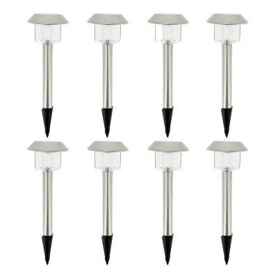 LUMISKY  - alesia Lot de 8 balises solaires - led blanc froid
