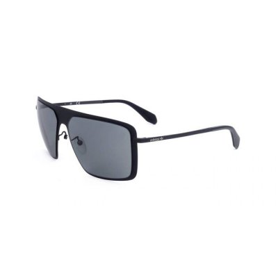 ADIDAS Lunettes de soleil  Or0036 col. 01a Hommes Carr&eacute; Noir