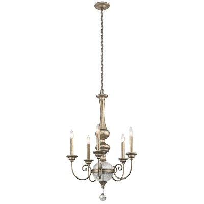 KICHLER Lustre Rosalie &agrave; 5 lampes &Oslash; 61&nbsp;cm