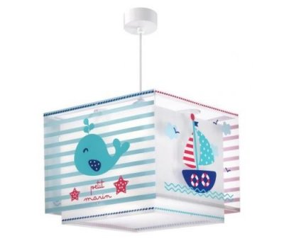 GENERIQUE Lustre suspension chambre enfant petit marin - bleu