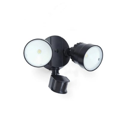 LUTEC  - Projecteur Ext&eacute;rieur Shrimp Noir 2x15W