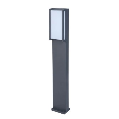 LUTEC  Qubo borne lumineuse LED de forme rectiligne