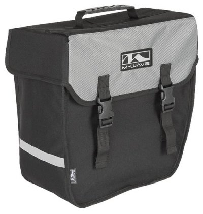M WAVE M-wave Amsterdam Single Right Carrier Bag 18l Noir