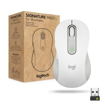 LOGITECH M650 blanc sans fil bluetooth 4000dpi 5 boutons blanc