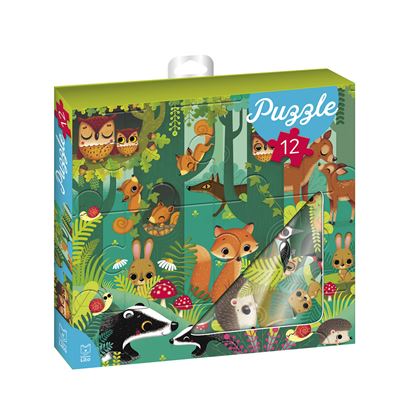 [LITO] Ma boite &agrave; puzzle 12pi&egrave;ces- Les animaux - d&egrave;s 3 ans