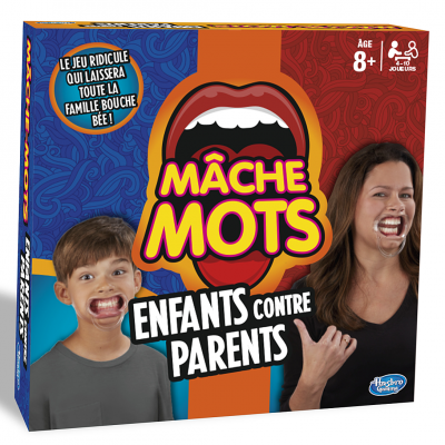 HASBRO GAMING M&acirc;che-Mots - Enfants Contre Parents