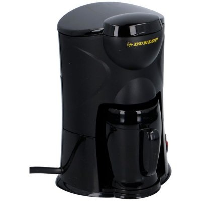 DUNLOP Machine &agrave; caf&eacute; &agrave; 1 tasse 170 w connexion sur allume-cigare
